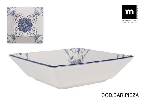 Tigela 18x18cm Rosetta Elite Lustroso — referência J25000