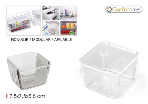 144 Organizador Ps 7.5x7.5x5.6cm Wooo