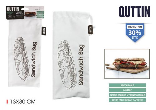 30  96 Sacos De Comida Reutiliz Vel Quttin — referência BQ03030573835