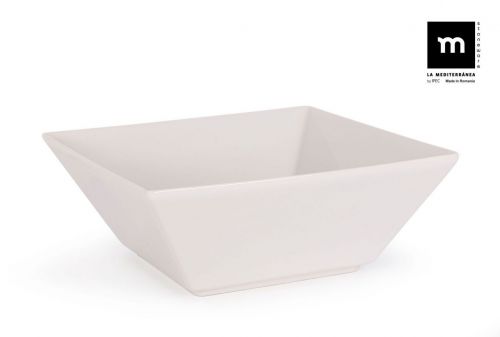 Marfim Brilhante Saladeira 22.5x9cm Eli