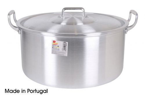 Panela De Alumínio W / Alças De 38 Cent- 20lt
