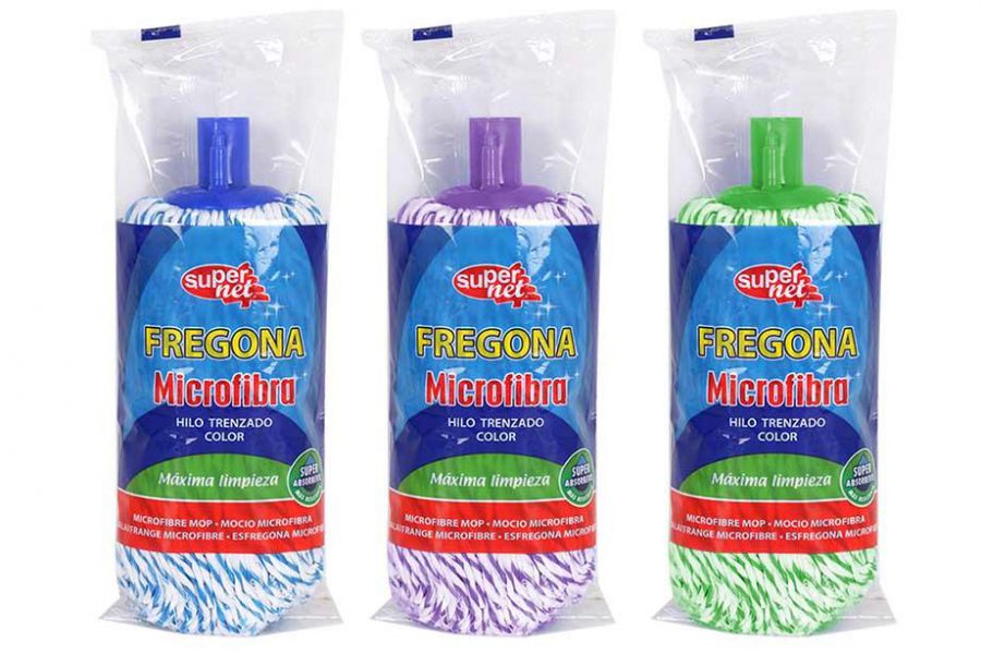 Mop 150gr De Fibra Limpador De Tecido. — referência BY07050660276