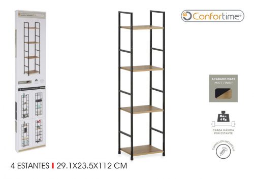 Estante 4 Prataleiras Confortime — vista 1