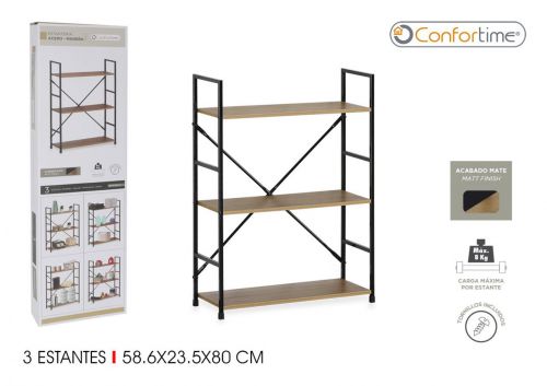 Estante 3 Prataleiras Confortime