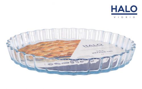 R26 Forma De Bolo De Vidro Halo Ridge 27cm — vista 1