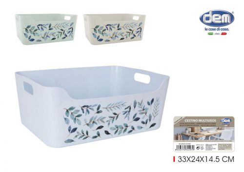 Cesto Multiusos 33x24x14.5cm Dem
