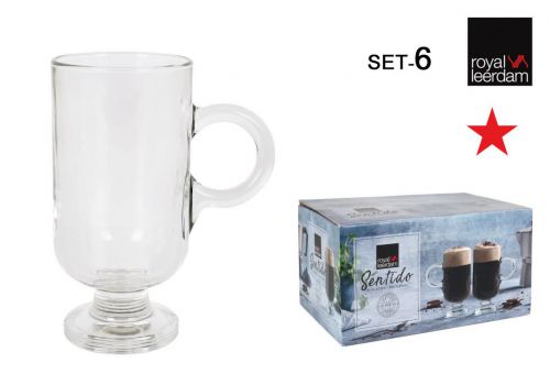 Set 6 Tazzas Cafe Com Leite 26cl Sentido — vista 1