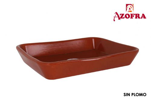 Fonte Retangular 35x25cm Vitro Azofra