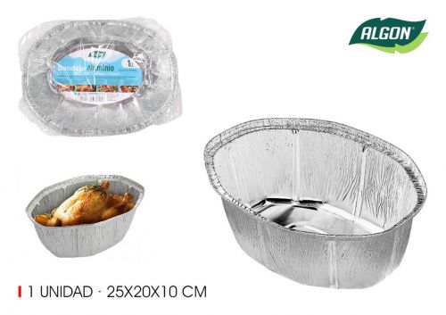 Bandeja Oval De Frango Inteiro Algon