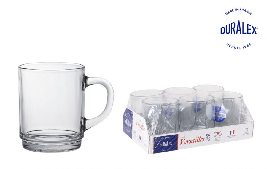 Mug Empilhavel 26cl Transp. Versailles