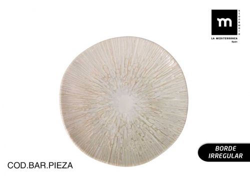 Prato De Sobremesa 20cm Anya Ib+rica Brilhante