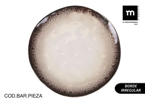Prato Plano De 26 Cm Barx Ib+rica Brilhante