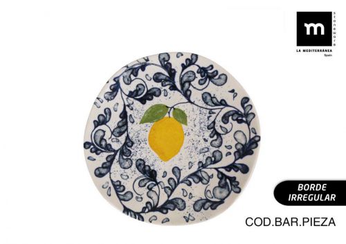 Prato De Sobremesa 20cm Limoi Ib+rica Brilhante