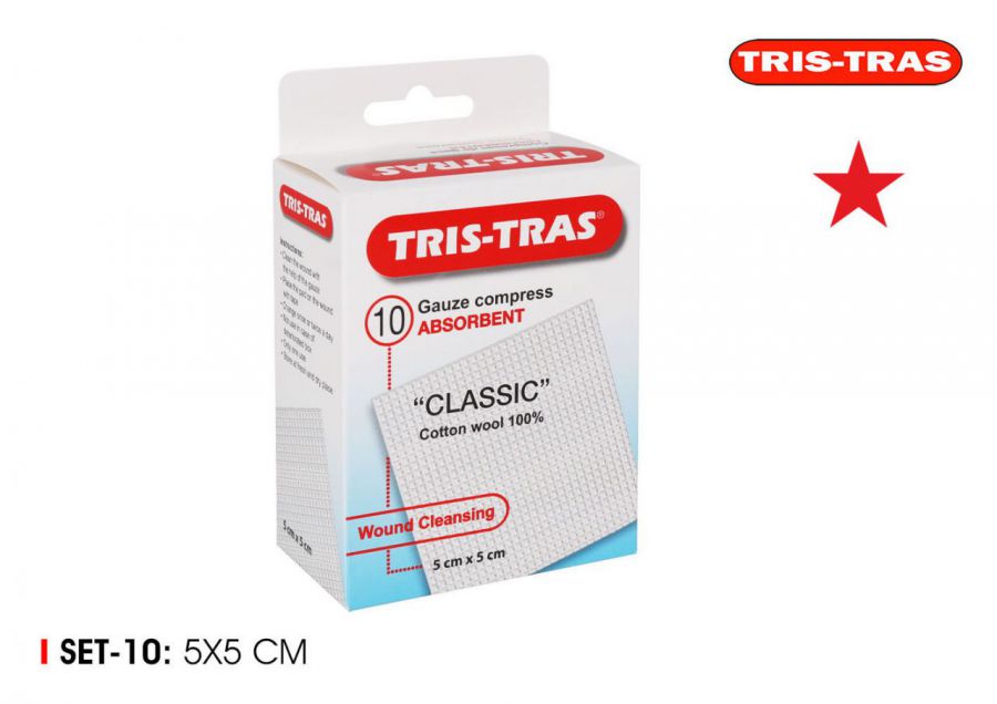 Gaze Absorvente Tristras