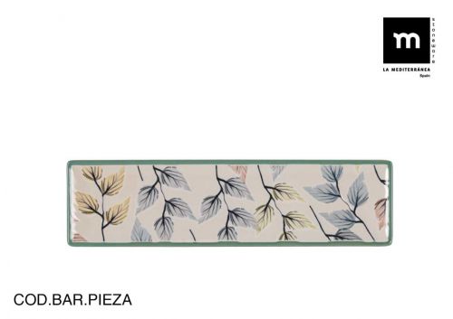 Travessa Retangular 30x8cm Tardor Elite Gloss