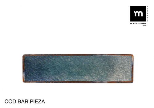 Travessa Retangular 30x8cm Albal Elite Gloss
