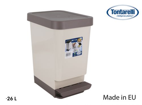 Lixeira Com Pedal 25 L Moda Angora/Tampa