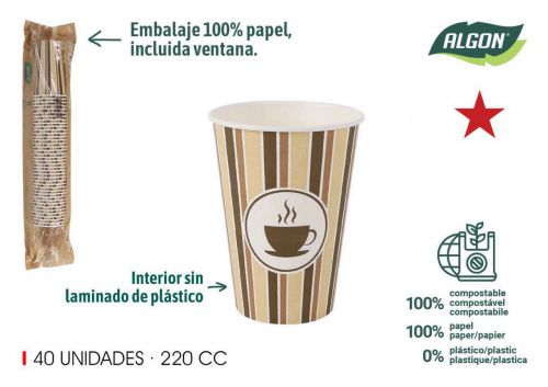 Copo De Cafe De Papelao Algon