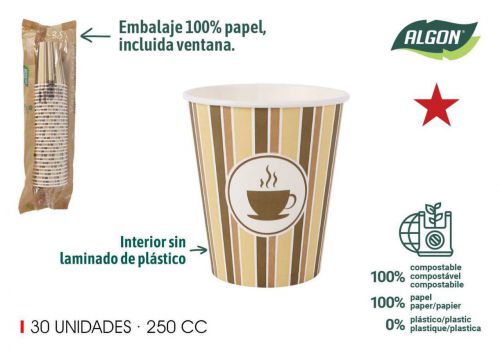 Copo De Cafe De Papelao Algon