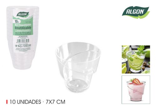Set10 Taça De Degustaçao Algon