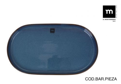 Bandeja Oval 36x20.5cm Chester Blue