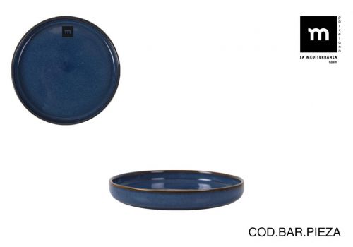 Bandeja Redonda 13.7cm Chester Blue
