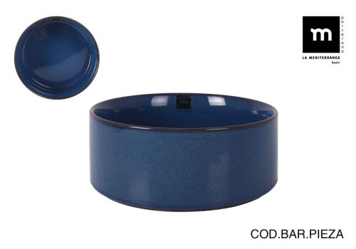 Bol Alto 20x8cm Chester Blue