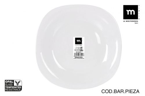 Plato Llano 28cm Opal Palaos Md