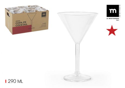 Copo De Coquetel 290ml Ps La Mediterranea