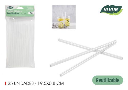 Canudos Reutilizaveis Algon