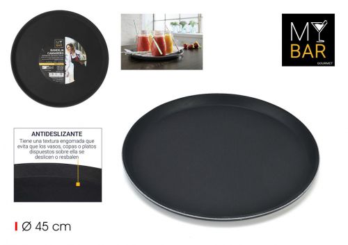 Tabuleiro De Empregado De Mesa Antiderrapante Qutt