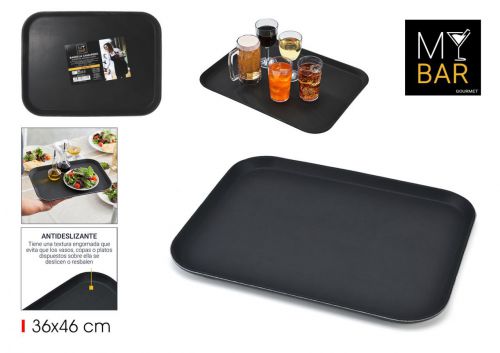 Tabuleiro De Empregado De Mesa Antiderrapante Qutt