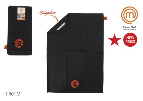 Y Set 2 Paños Cocina 50x70cm Masterchef