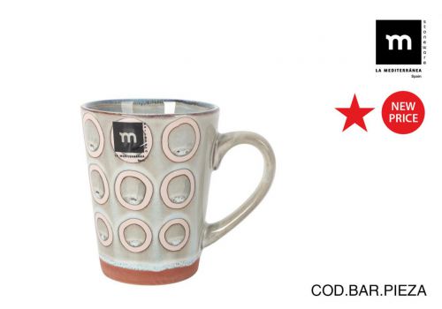 Y Mug 330cc Gris Almudena Md