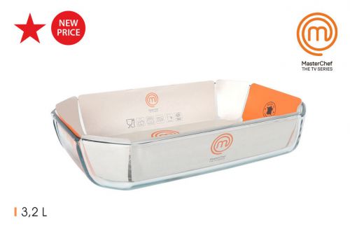 Y R75 Fuente Horno Rect. 33x22cm/3.2l M.chef
