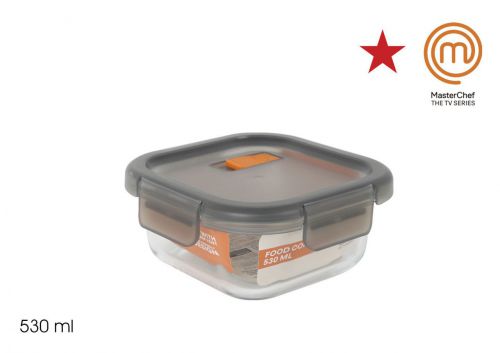 Y Fiambrera Hermetica Cuadrada 530ml Masterchef