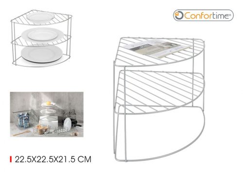 Movel De Canto De Cozinha 3 Prateleiras Confortime