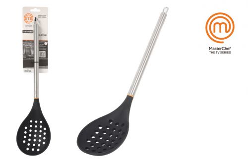 Escumadeira Masterchef De 34 Cm Em Aço Inoxidável
