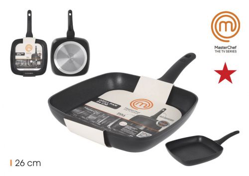 Y Sarten Grill 26cm Al.forj 3.0mm 3c Masterchef