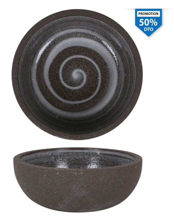 50 Zz23 Bowl Krakatoa 20x7cm
