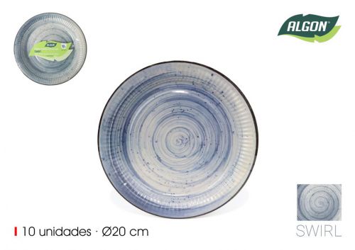 Piatto Rotonda Del Cartone 20 Cm Algon