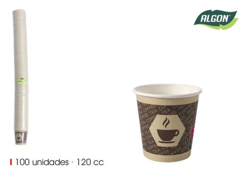Set100 Copo De Cafe De Cartao 120cc Algon