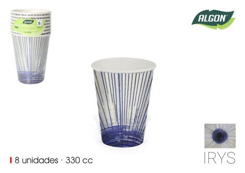 Cartone Bianco Bicchiere 330cc Algon