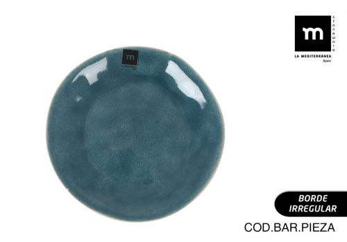 Plato 21.2x23cm Ocean Blue Md