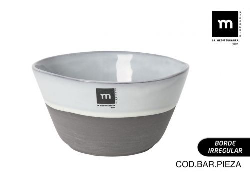 Bol 1000ml 173x9cm Black Clay Md