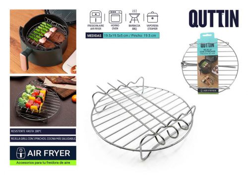 Grelhador Para Fritadeira De Ar Quente Quttin