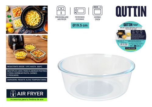 Molde De Vidro Para Fritadeira De Ar Quente Quttin