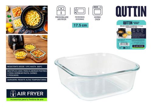 Molde De Vidro Para Fritadeira De Ar Quente Quttin