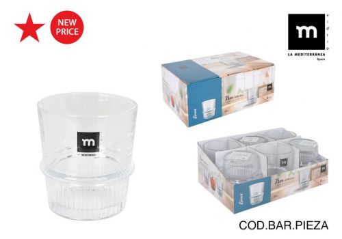Y Vaso 320ml Tirso Lines Md