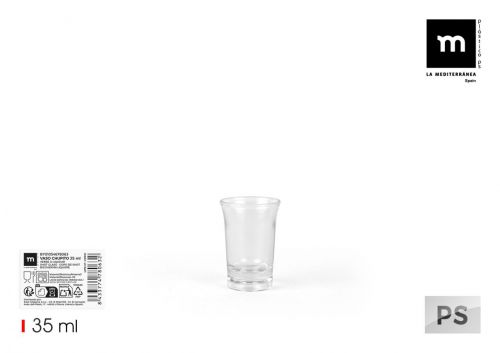 Copo De Catuaba 35ml Ps La Mediterranea